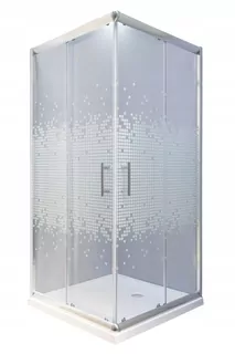 Sprchový kút Gutta R-501 s posuvnými dverami 90 x 90 cm